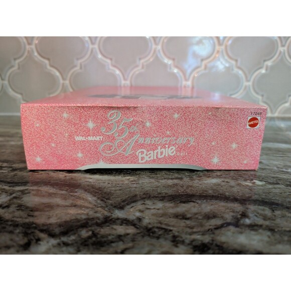 VINTAGE 1997 WAL-MART 35TH ANNIVERSARY BARBIE DOLL SPECIAL EDITION MATTEL #17245 - Picture 6 of 8